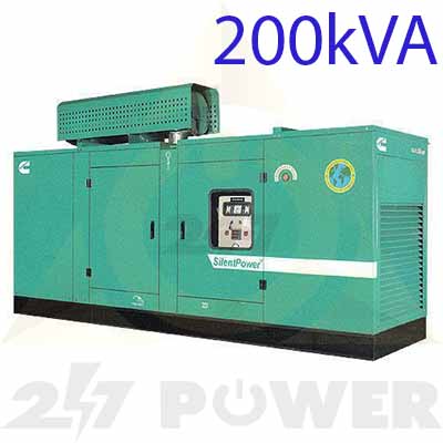 Máy phát điện Cummins Ấn Độ 200kVA