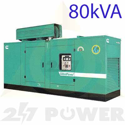 Máy phát điện Cummins Ấn Độ 80kVA