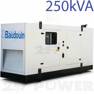MÁY PHÁT ĐIỆN BAUDOUIN 250KVA