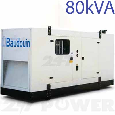 MÁY PHÁT ĐIỆN BAUDOUIN 80KVA